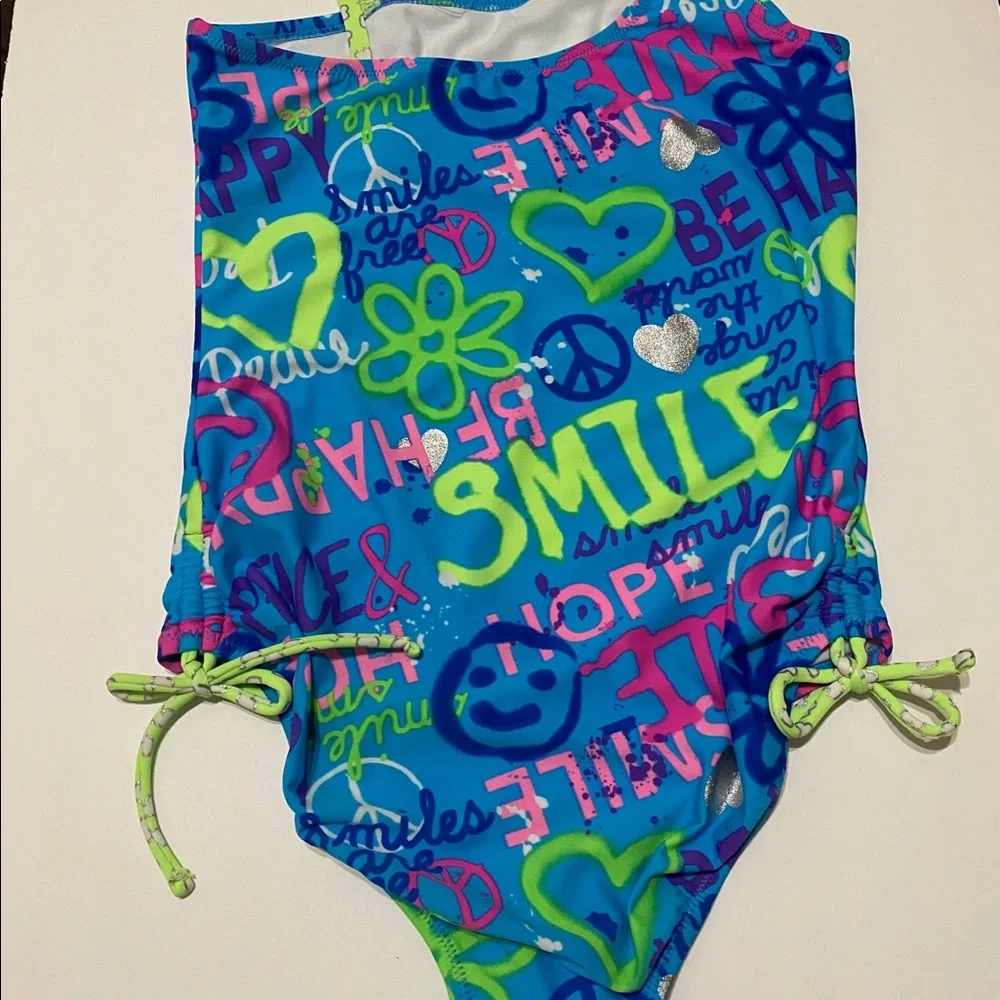New justice swimsuit size 14